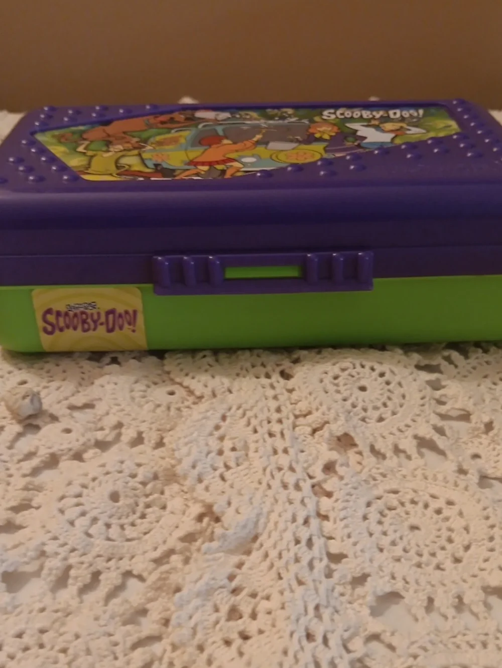 Vintage 2000s Scooby-Doo SpaceMaker Plastic Pencil Box